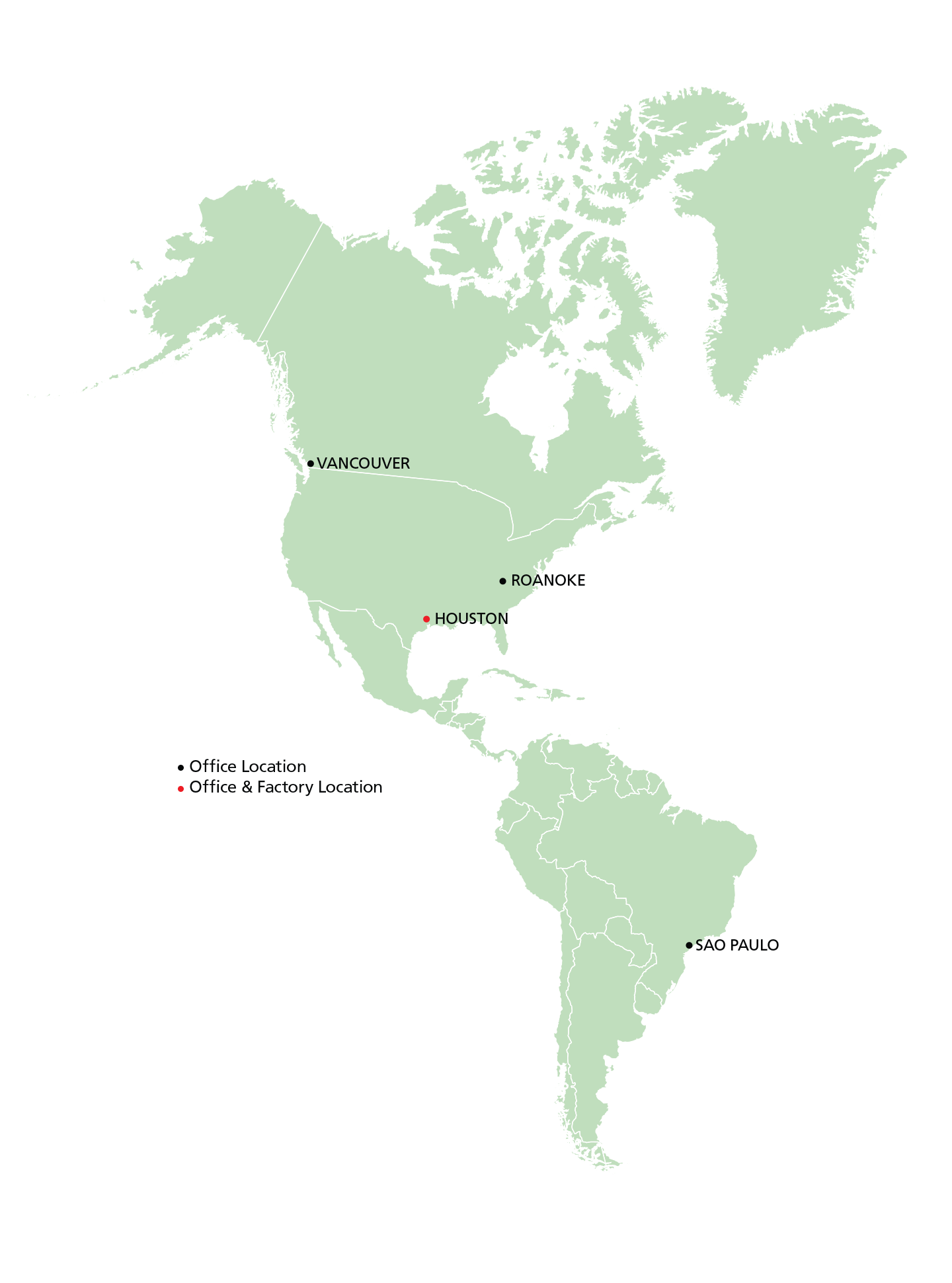 TMEIC locations in North and South America