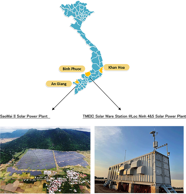 Solar Ware Station Installations in Vietnam