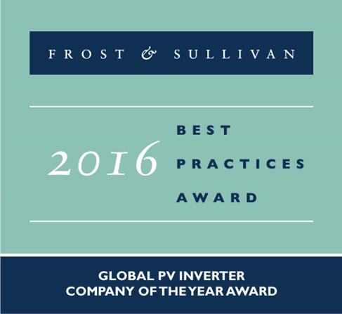 The Frost & Sullivan Award