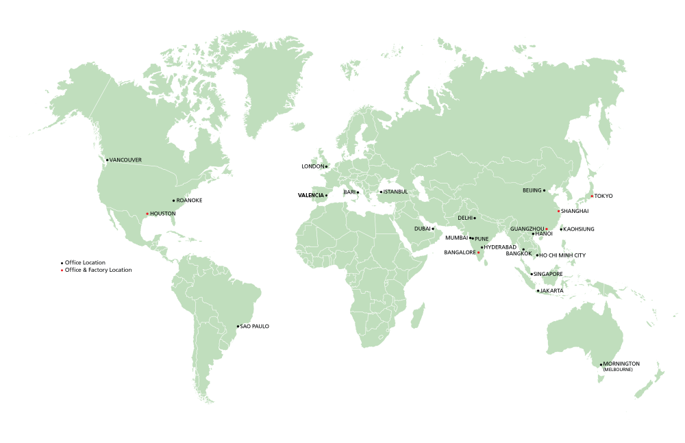 TMEIC worldwide locations